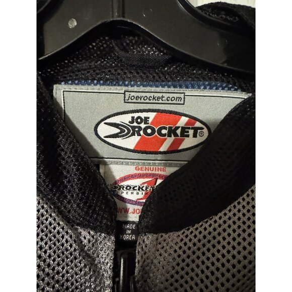 Women’s Joe Rockets Motorcycle Jacket Medium Black/Grey With Pads NEW - Picture 14 of 16